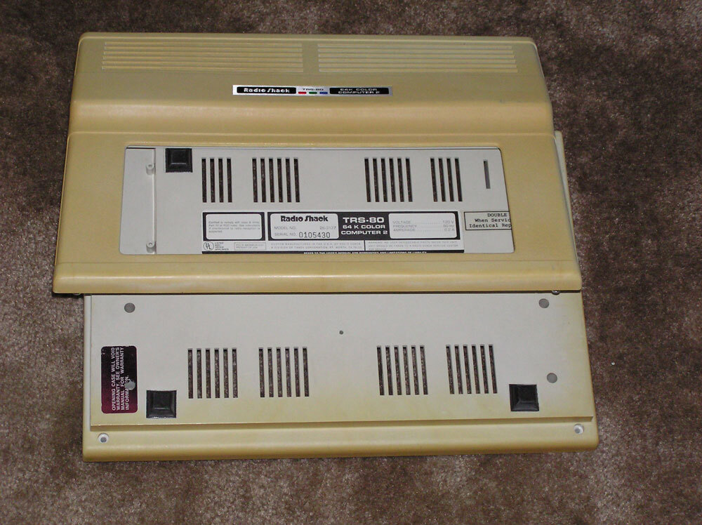TRS 80 Yellowed